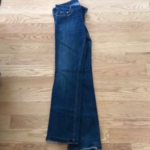 Straight leg jeans